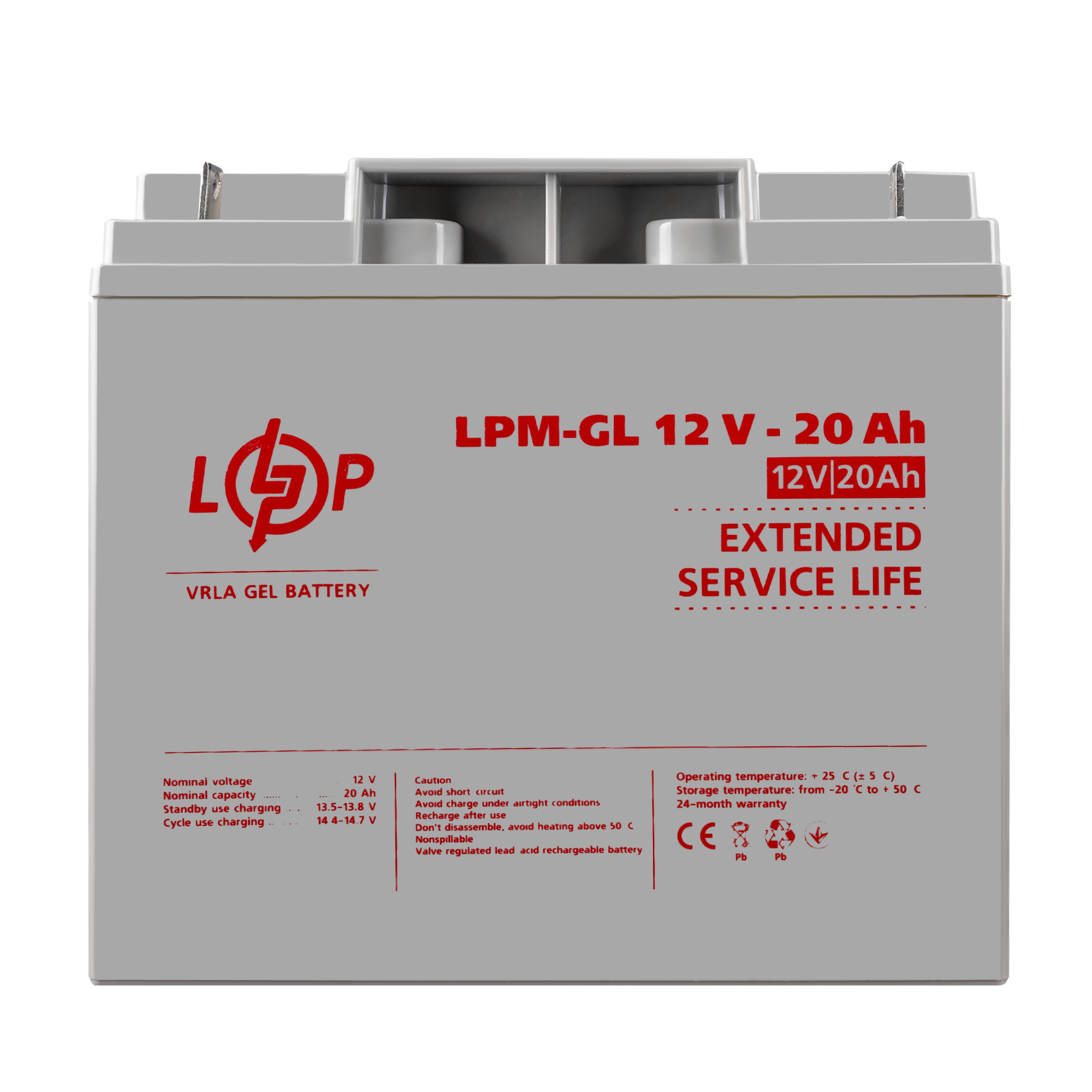 Акумуляторна батарея LP LPМ GL12- 20АН типу GEL